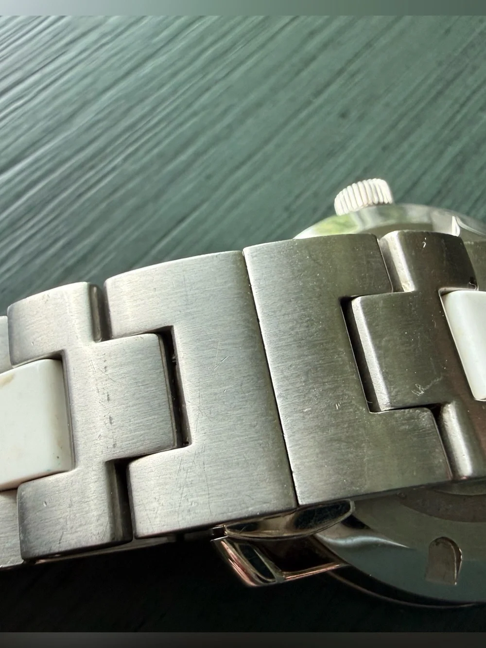 Movado Bold Watch White and Stainless Steel Men's Watch